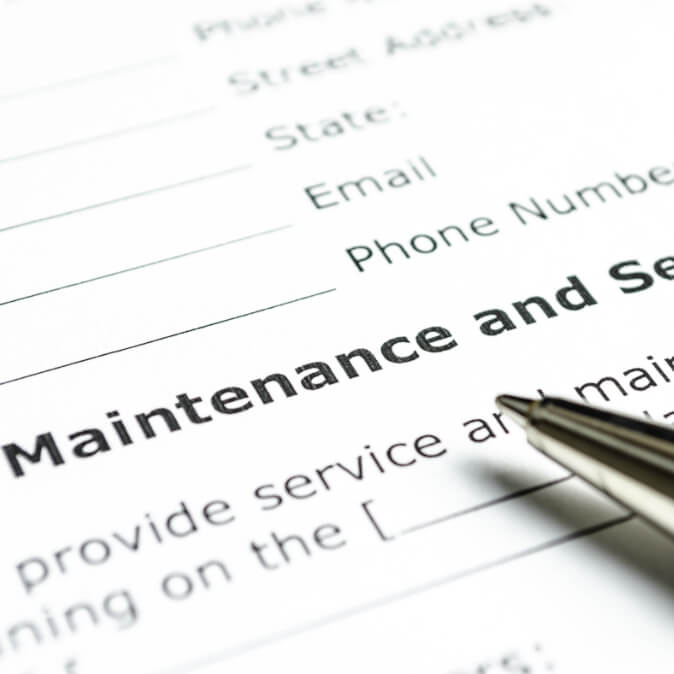 maintenance